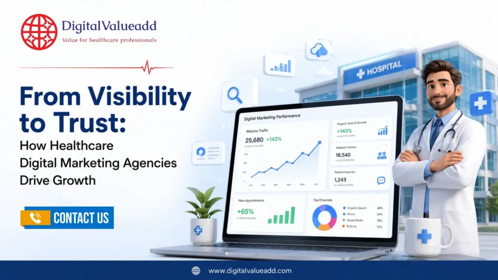 From Visibility to Trust How Healthcare Digital Marketing Agencies Drive Growth