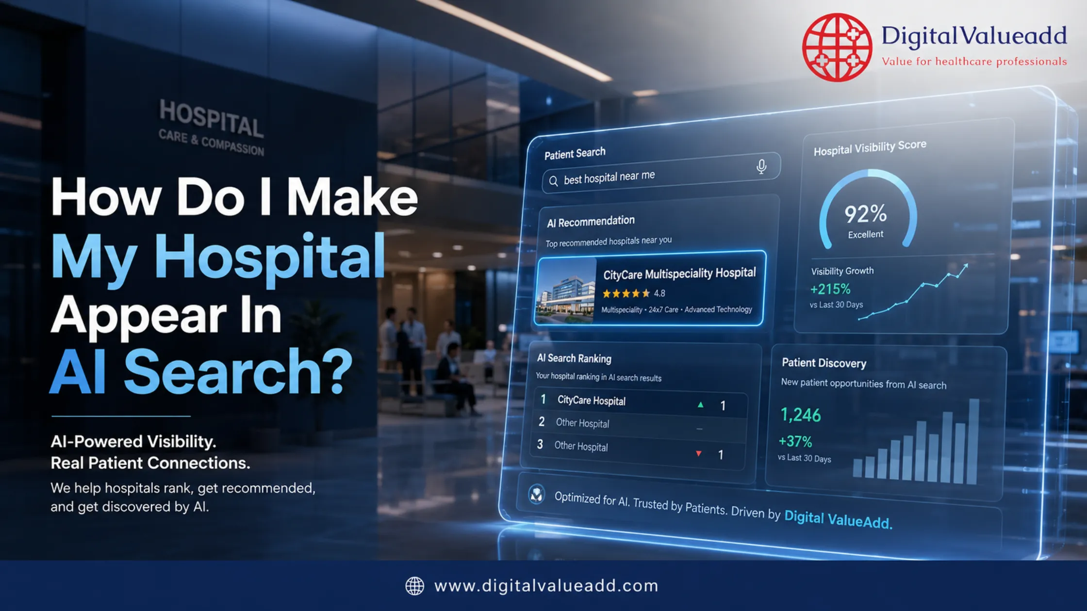 How Do I Make My Hospital Appear In AI Search