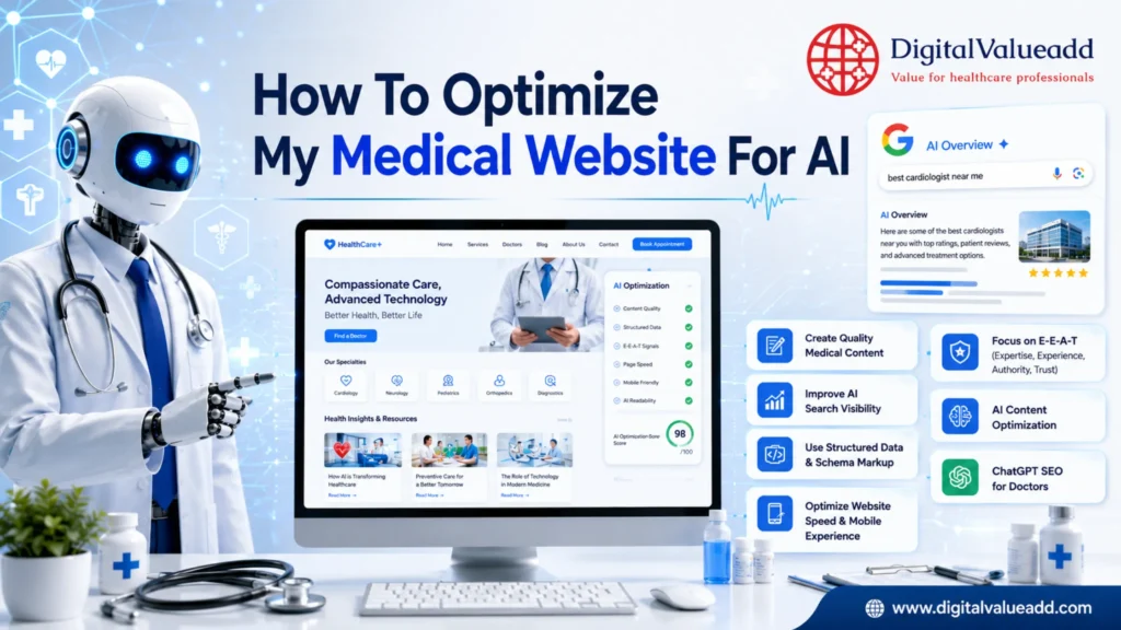 How To Optimize My Medical Website For AI