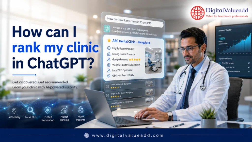 How can I rank my clinic in ChatGPT